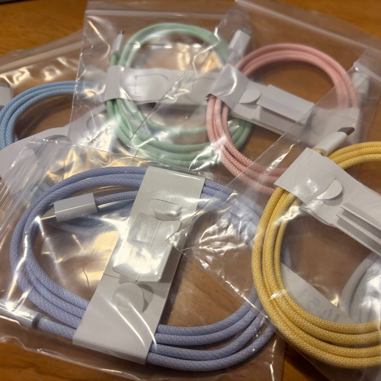 Braided Color Charging Cable (Lightning)