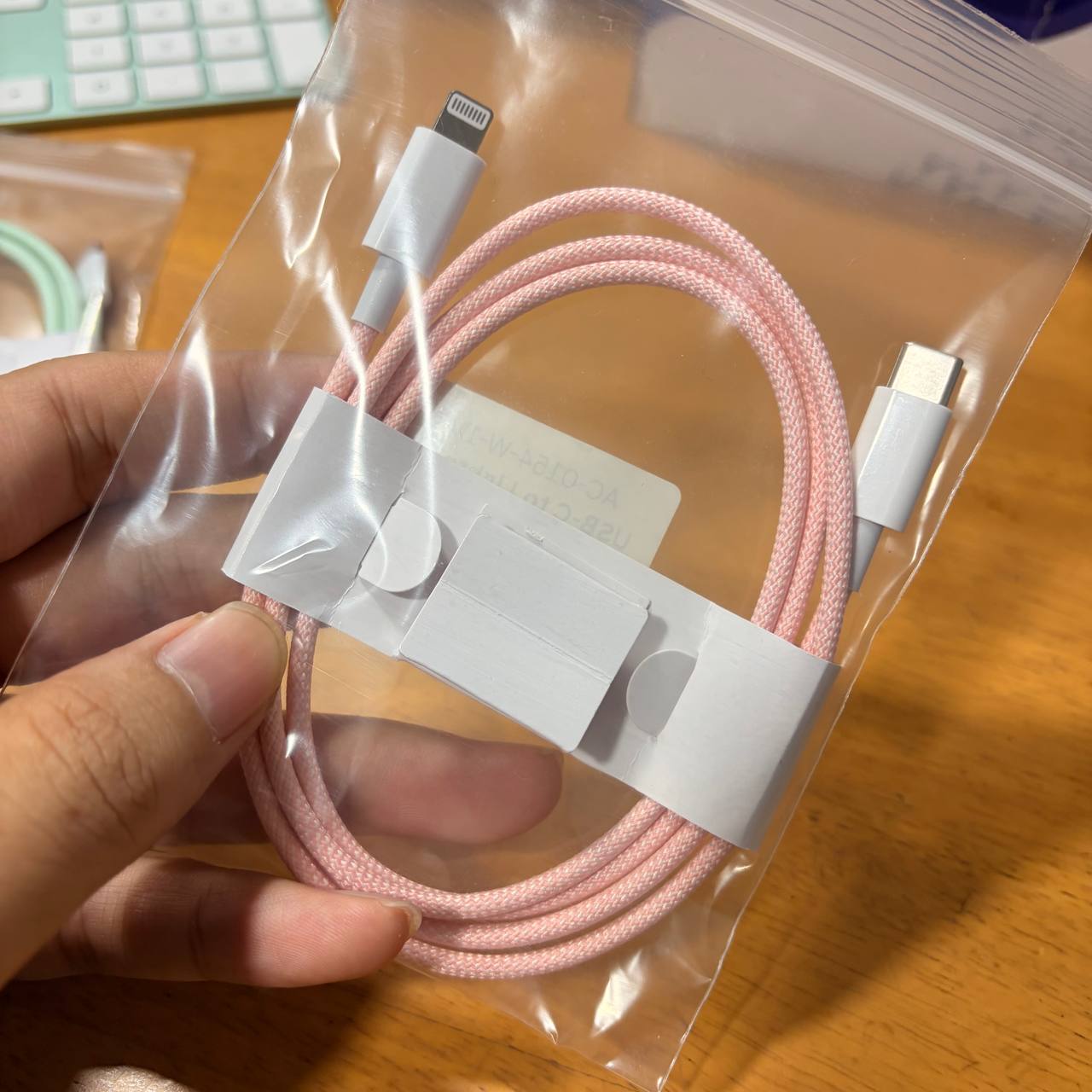 Braided Color Charging Cable (Lightning)