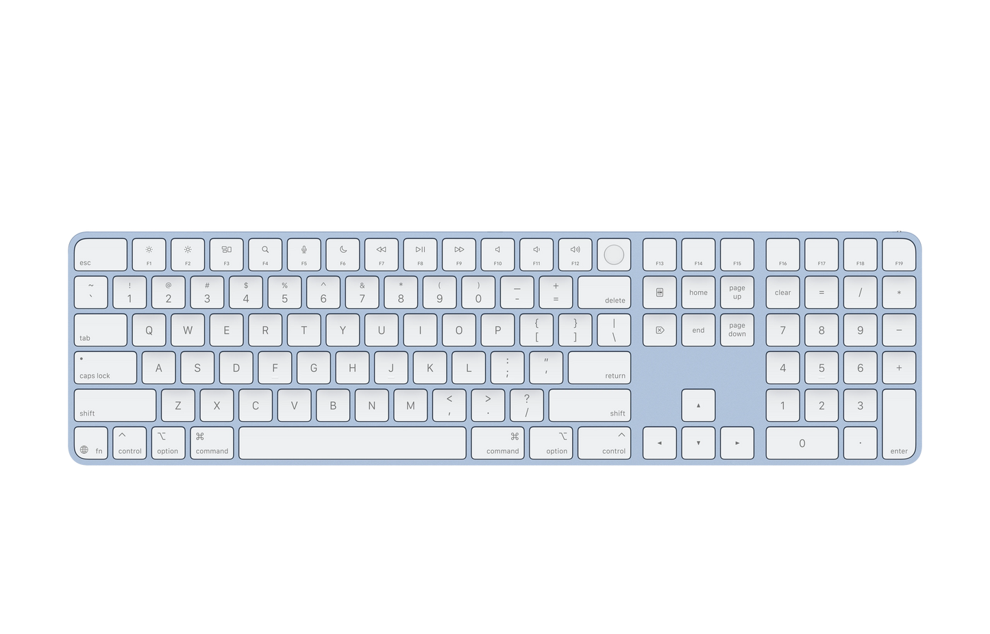 Apple Magic Keyboard + Numeric Keypad with Touch ID (Used)