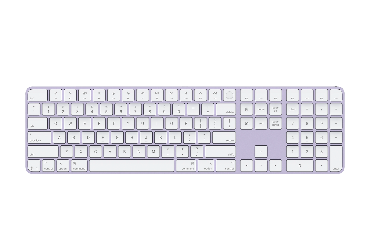 Apple Magic Keyboard + Numeric Keypad with Touch ID (Used)