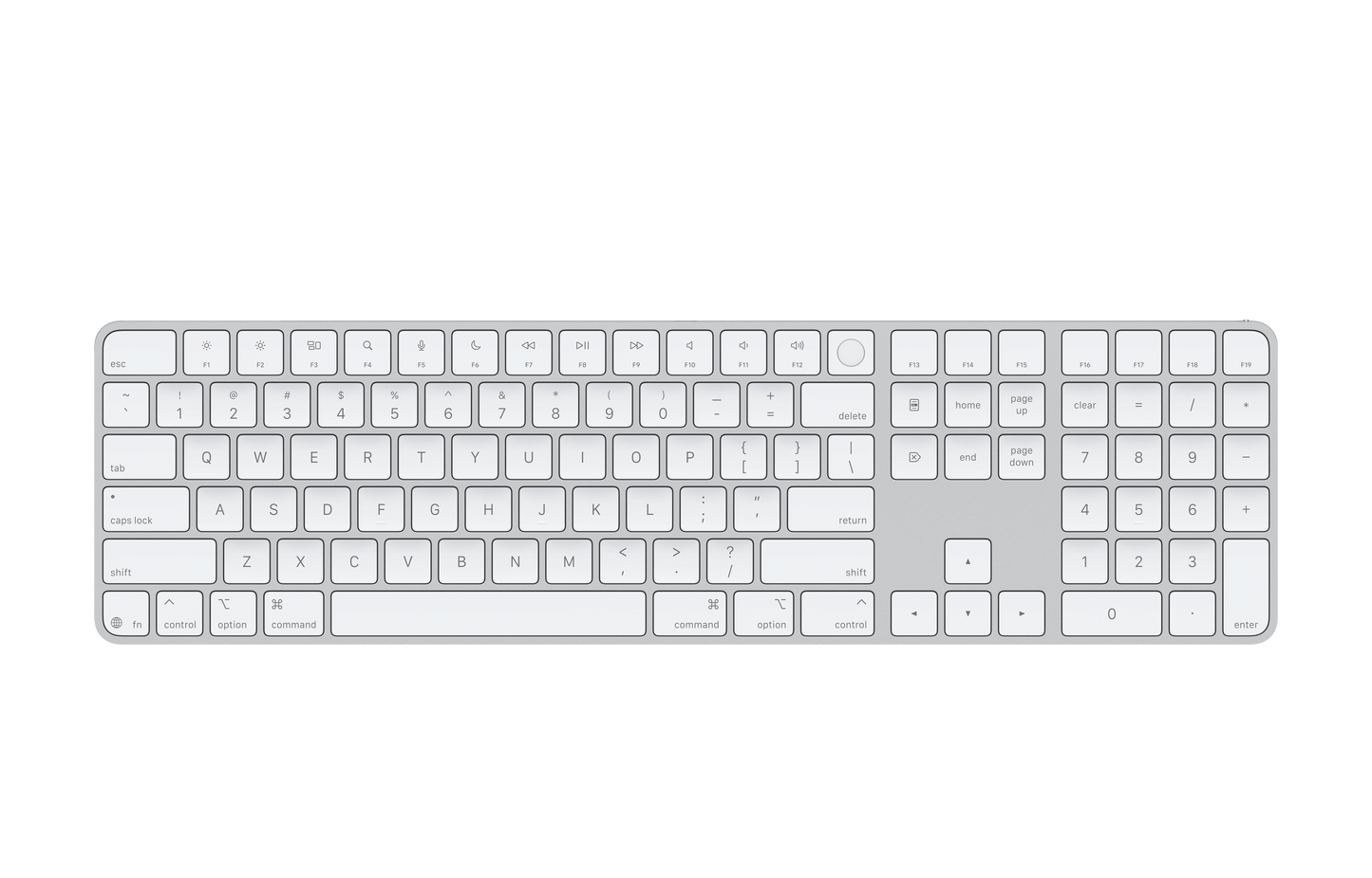 Apple Magic Keyboard + Numeric Keypad with Touch ID (Used)